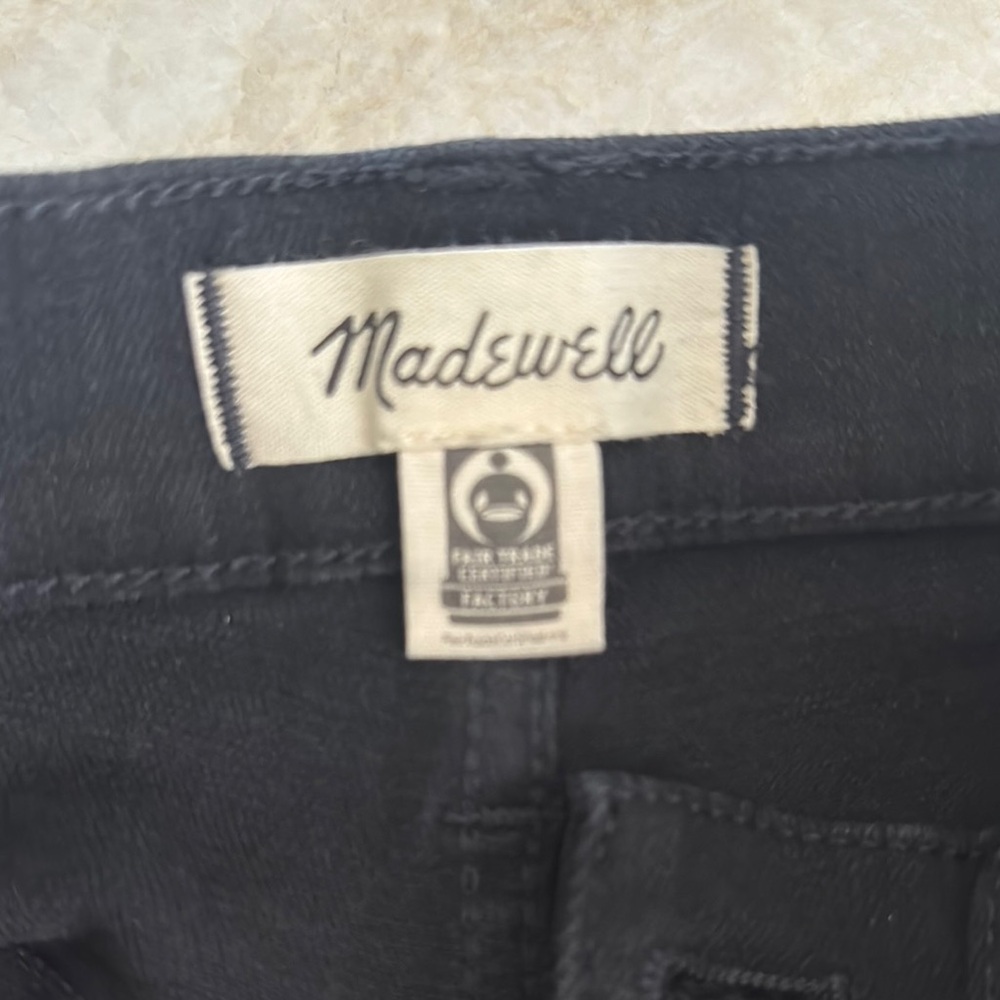 Madewell Classic Black Denim